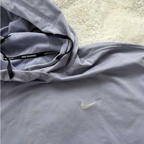 Nike Running Therma Fit Pullover Hoodie Size XL Purple‎ Women's Loose Fit - Picture 4 of 6